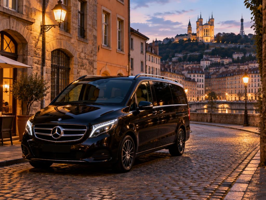 Véhicule de Taxi Fourvière à Lyon